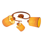 Näve Rondel Maron 3-zits Plafondlamp - Nikkel 52cm