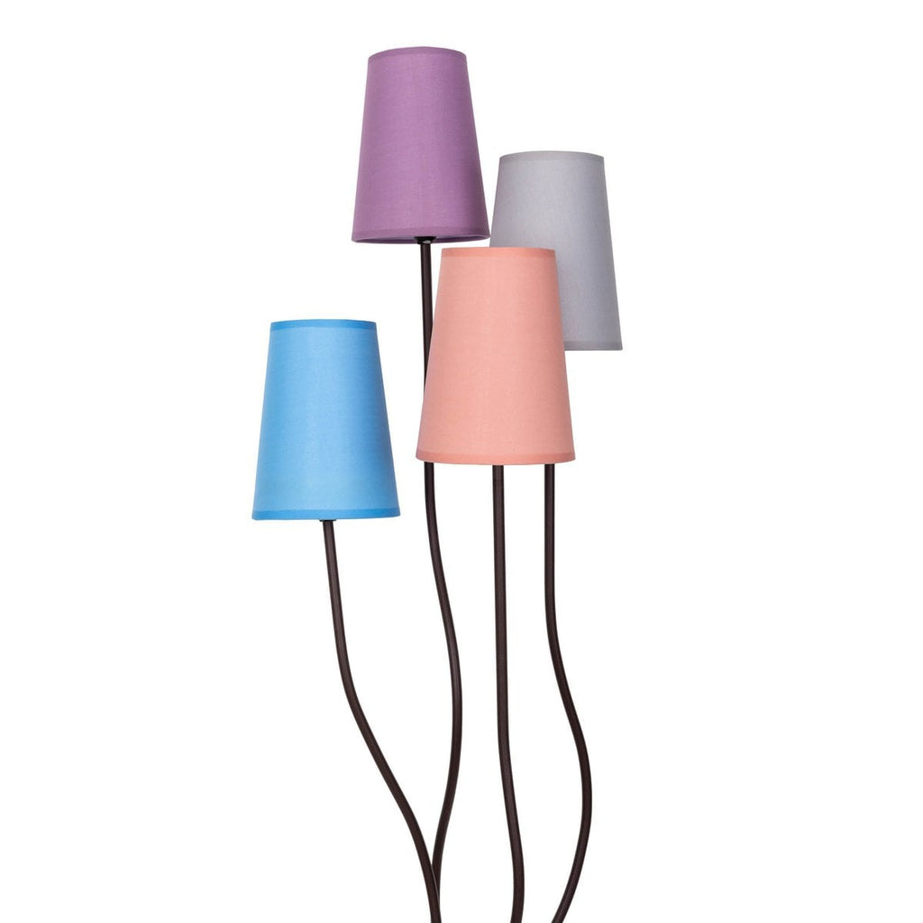 Näve Boho Stehlampe 4-flammig 140cm Textil
