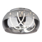 Näve Malou LED Plafondlamp Ø45cm Rookglas