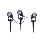 LED-zonne-spot met 3 zitplaatsen met Earthspout "Spoti" "buiten en speerboeien