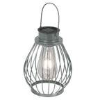 Näve LED Zonnelamp - Zilver 21,5cm
