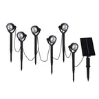 Solar tuinspies set 6-delig 475cm zwart