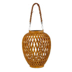 Näve Cesto Solar Laterne Set 24cm - 2 stuks Natuurlijk - Zonne-energie