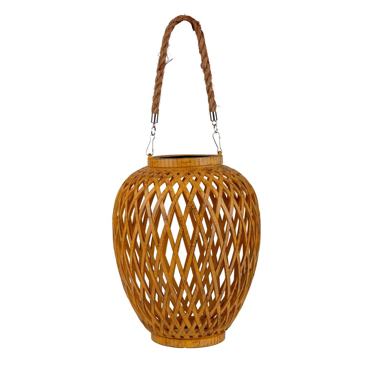 Näve Cesto Solar Laterne Set 24cm - 2 stuks Natuurlijk - Zonne-energie