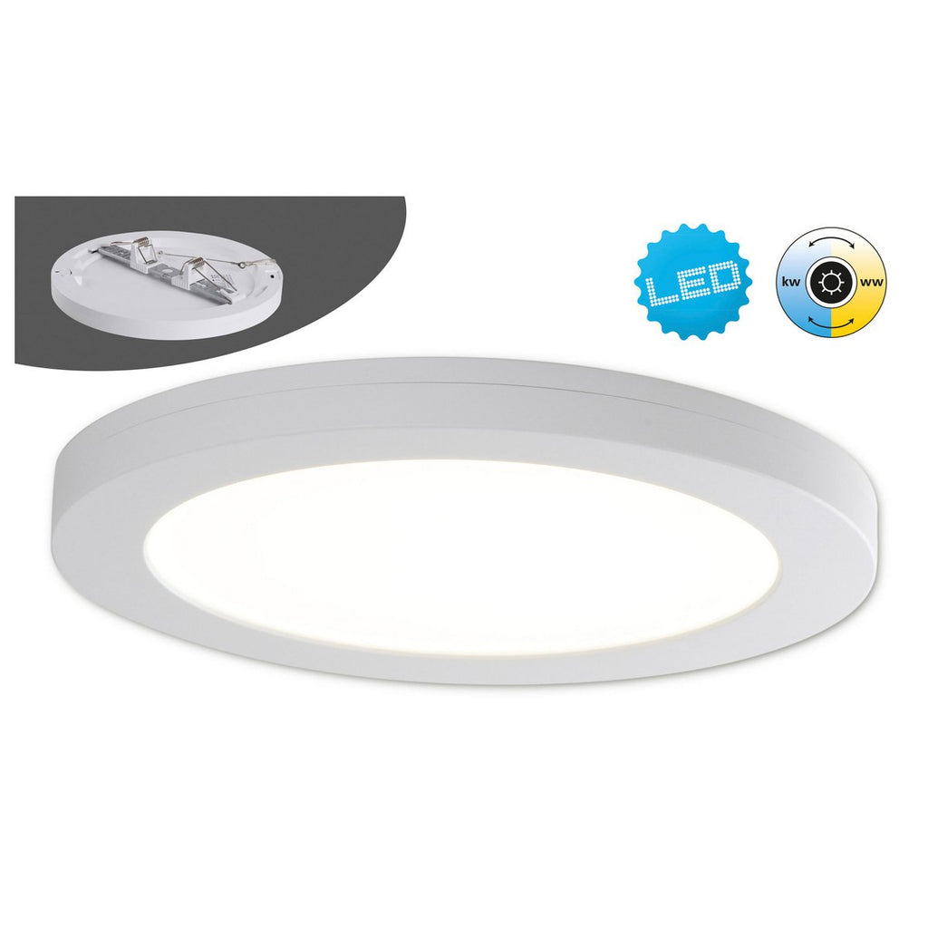 Näve Bonus LED-Plafondlamp Ø21,7cm Wit CCT