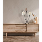 Näve Textiellamp 3-Flame Boho Beige/Bruin 67cm
