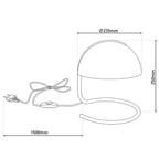 Näve Burano Tafellamp Roze 25cm