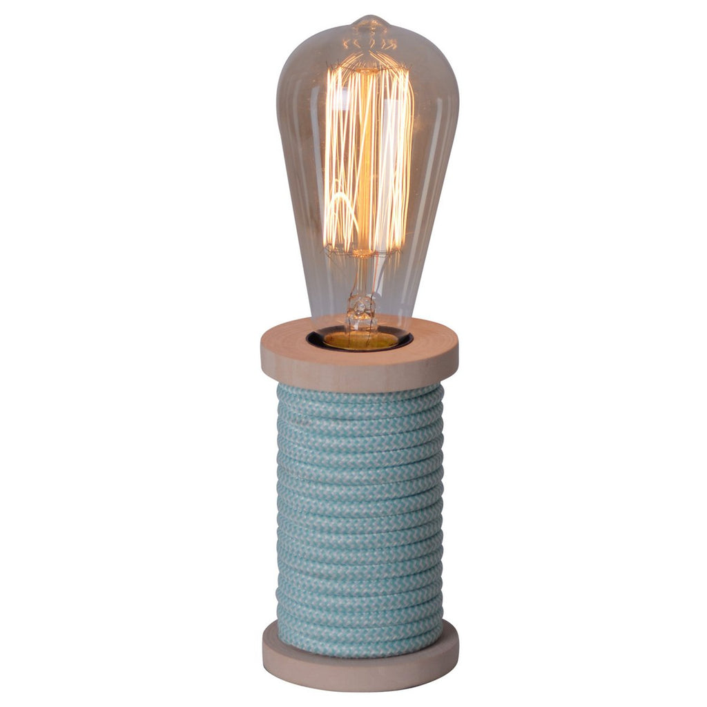 Näve Tafellamp Turquoise Wit 12cm E27