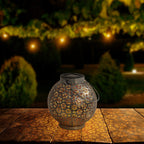 Näve LED Solarlichten 2 delige Set Zilver Ø 18cm