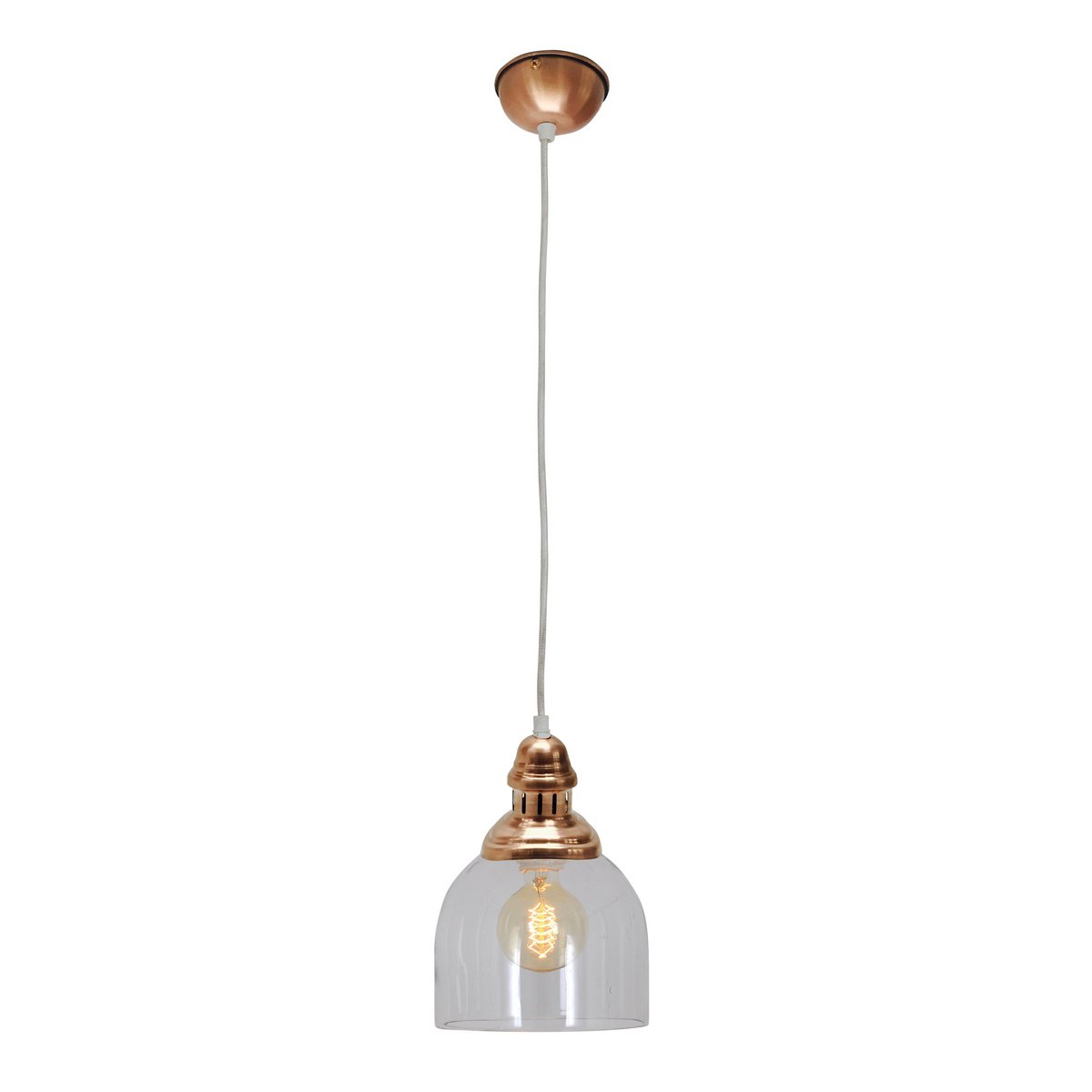 Näve Mumbai Hanglamp Retro Koper E27