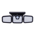 LED Solar Wandlamp Pacita - Zwart Bewegingsmelder