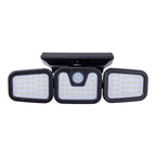 LED Solar Wandlamp Pacita - Zwart Bewegingsmelder