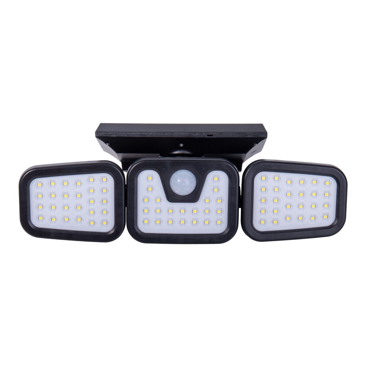 LED Solar Wandlamp Pacita - Zwart Bewegingsmelder
