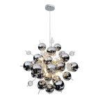 Näve Explosie Hanglamp Chroom 65cm G9