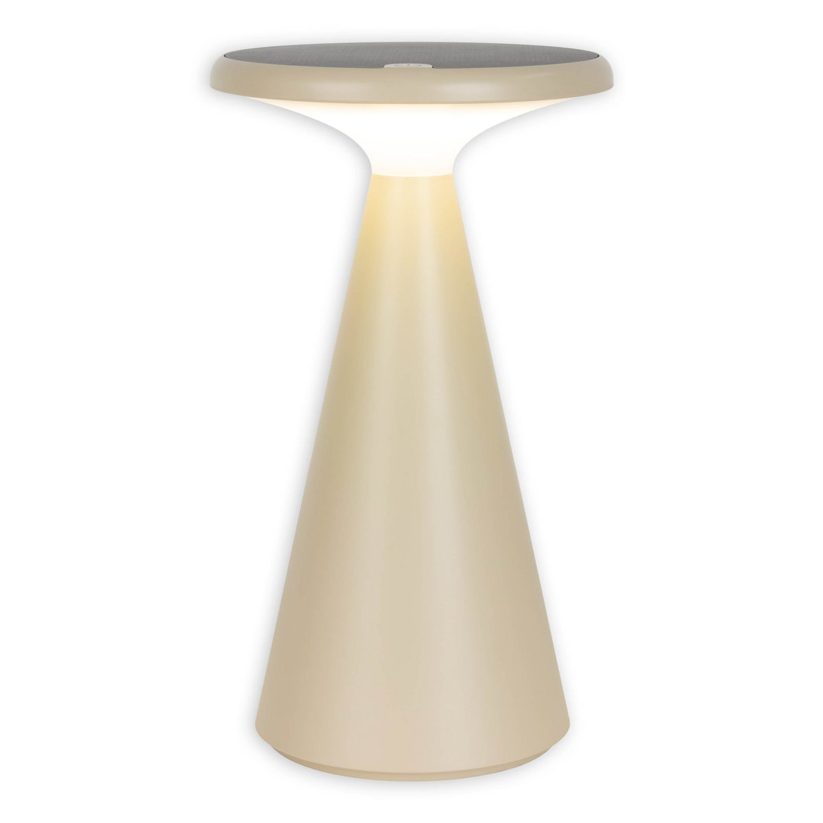 Näve Palu Zonne-tafellamp Beige 20cm