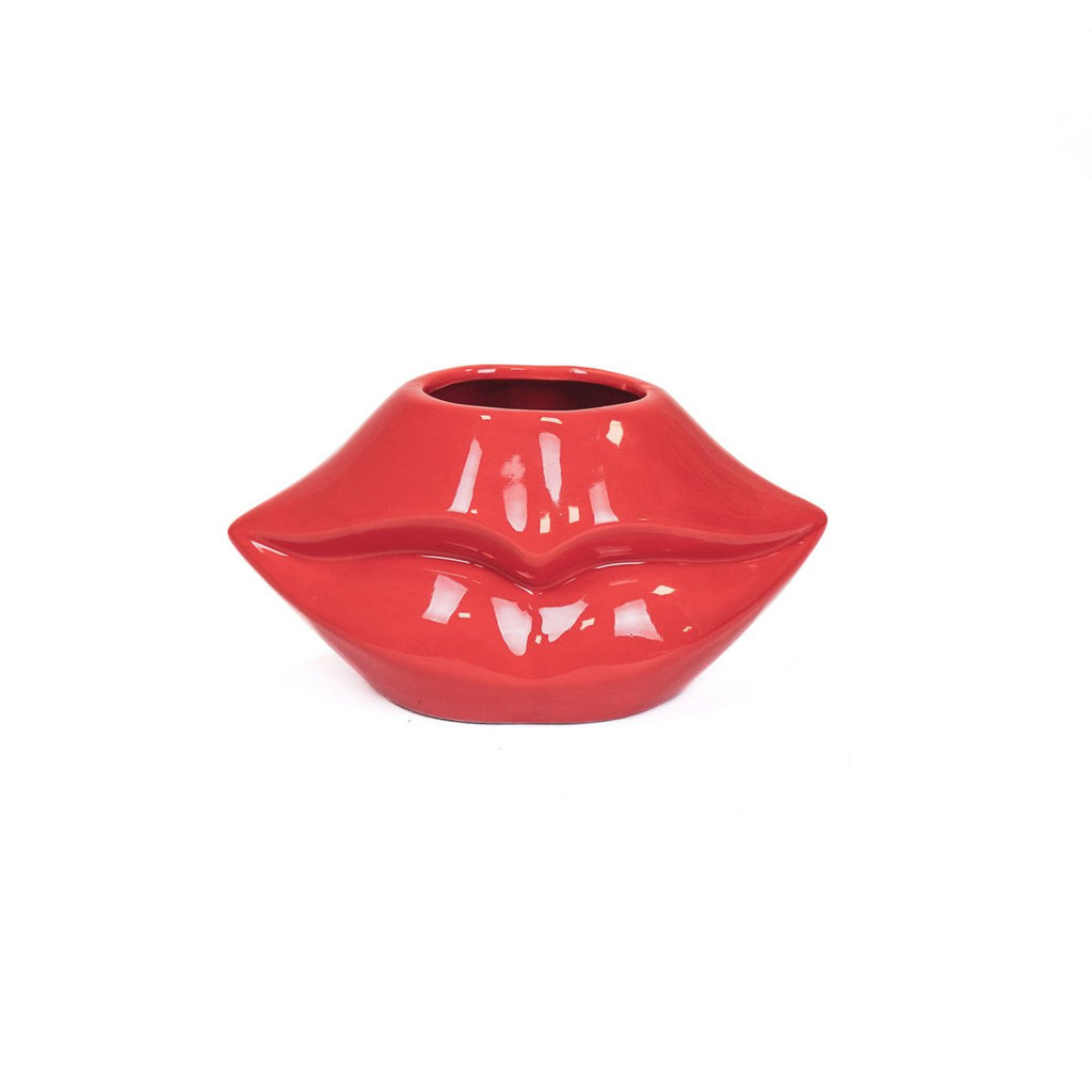 Keramische Pot - Rood - 21x19x11cm