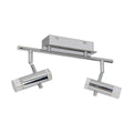 Näve Garda LED-plafondlamp 34cm chroom