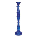 Blauwe kandelaar groot - Aulica - 41cm