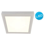 Näve LED Opbouwlamp - 30cm Vierkant Wit