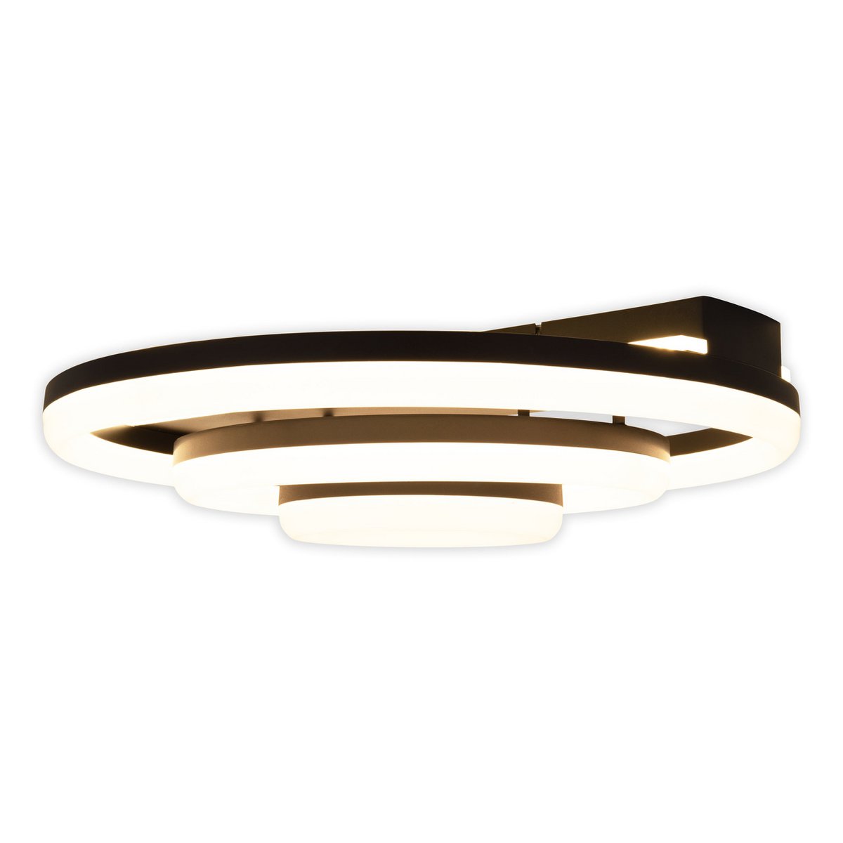 Näve Circulo LED Plafondlicht - Zwart Ø 60cm