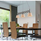 Näve Adrienne Hanglamp Schaarlamp Bruin 52-100cm