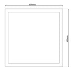 Näve Nicola LED Paneel 45x45cm Wit