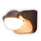 Näve Pallas LED Wandlamp - Antraciet