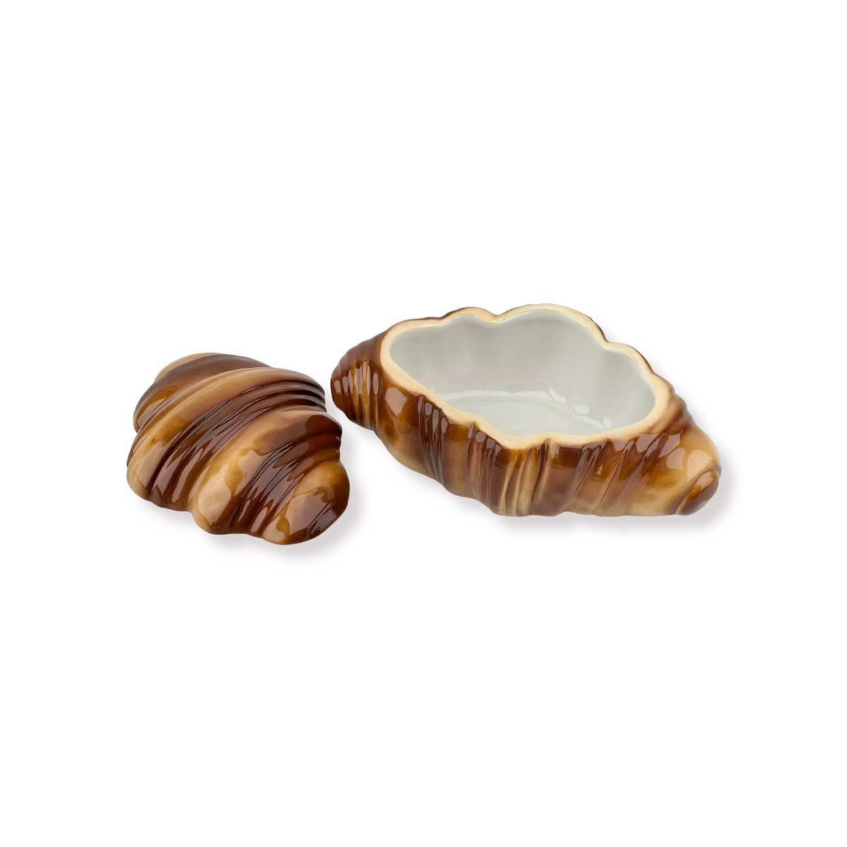 Housevitamin Voorraadpot Croissant - Bruin Dolomiet 16,5cm