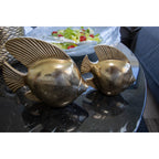 H15cm Gouden Decoratieve Vis Aluminium