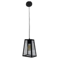 Näve Leuchten Alex Hanglamp - Zwart 150cm