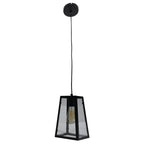 Näve Leuchten Alex Hanglamp - Zwart 150cm