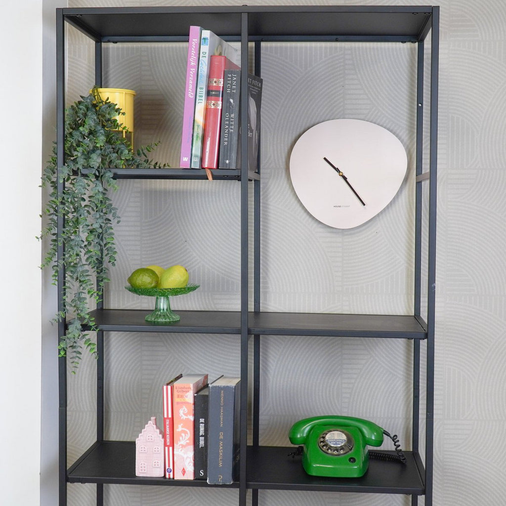 Housevitamin Wandklok Organisch - Roze 30cm