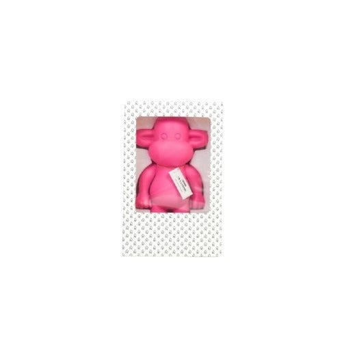 Legende Aap Beeldje - Roze Polyresin - 20,5x13,5x35cm HouseVitamin