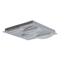 LED Plafondlamp Chur - Näve 30cm Zwart