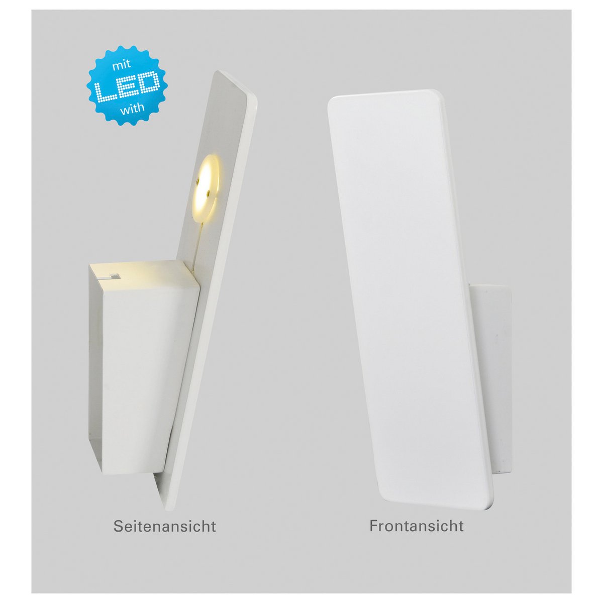 Näve Leuchten Stan LED Wandlamp - Metaal