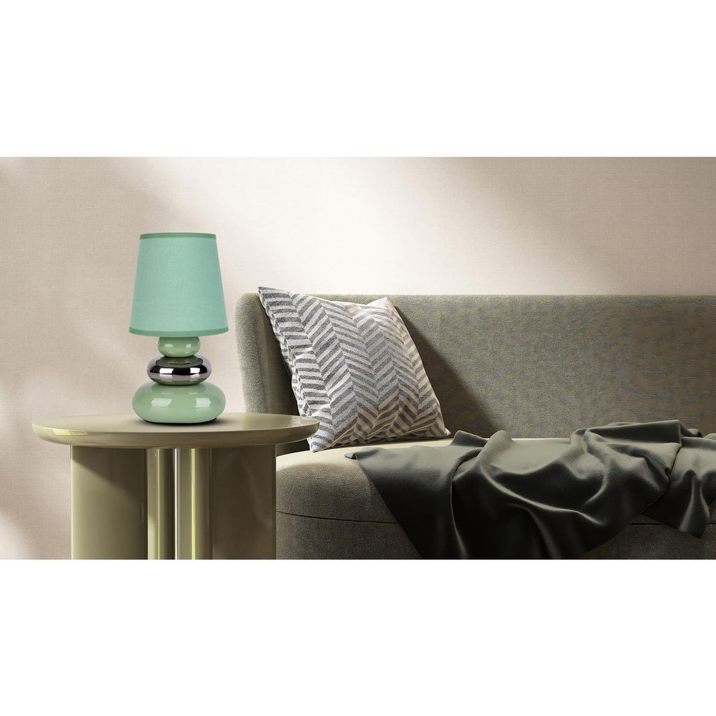 Keramische tafellamp Stoney Mint - E14