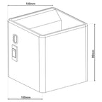 Näve Kubus Wandlamp Magnetisch Bewegingssensor