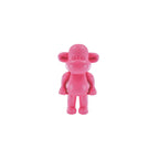 Legende Aap Beeldje - Roze Polyresin - 11x7x19cm - Housevitamin