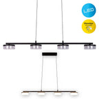 CIMO Hanglamp LED Zwart 96cm Metaal