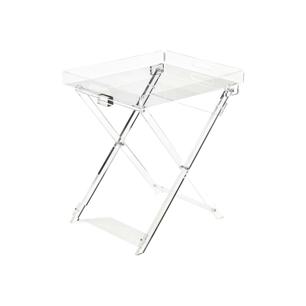 Acryl Vouwtafel Lade 46x38x54cm - Transparant