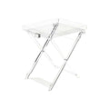 Acryl Vouwtafel Lade 46x38x54cm - Transparant