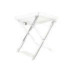 Acryl Vouwtafel Lade 46x38x54cm - Transparant