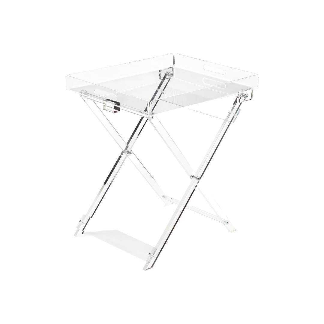 Acryl Vouwtafel Lade 46x38x54cm - Transparant