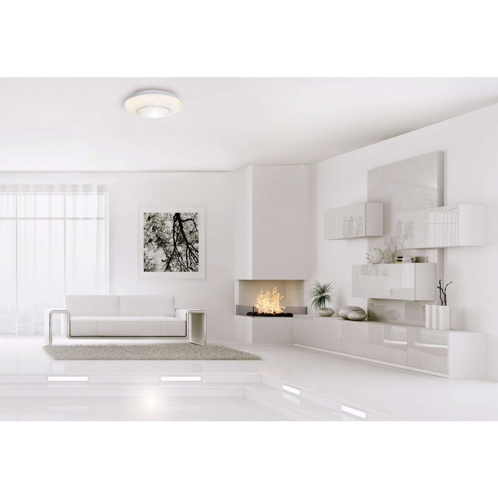 LED Plafondlamp Pilsen 41cm Wit - Näve