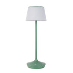 LED -licht "Emmi" voor buiten en binnen, tafellamp gemaakt van metaal en plastic, met stevig gebouwd -in LED's, LED -tafellamp voor balkon, terras, tuin, woonkamer, wintertuin, ca.