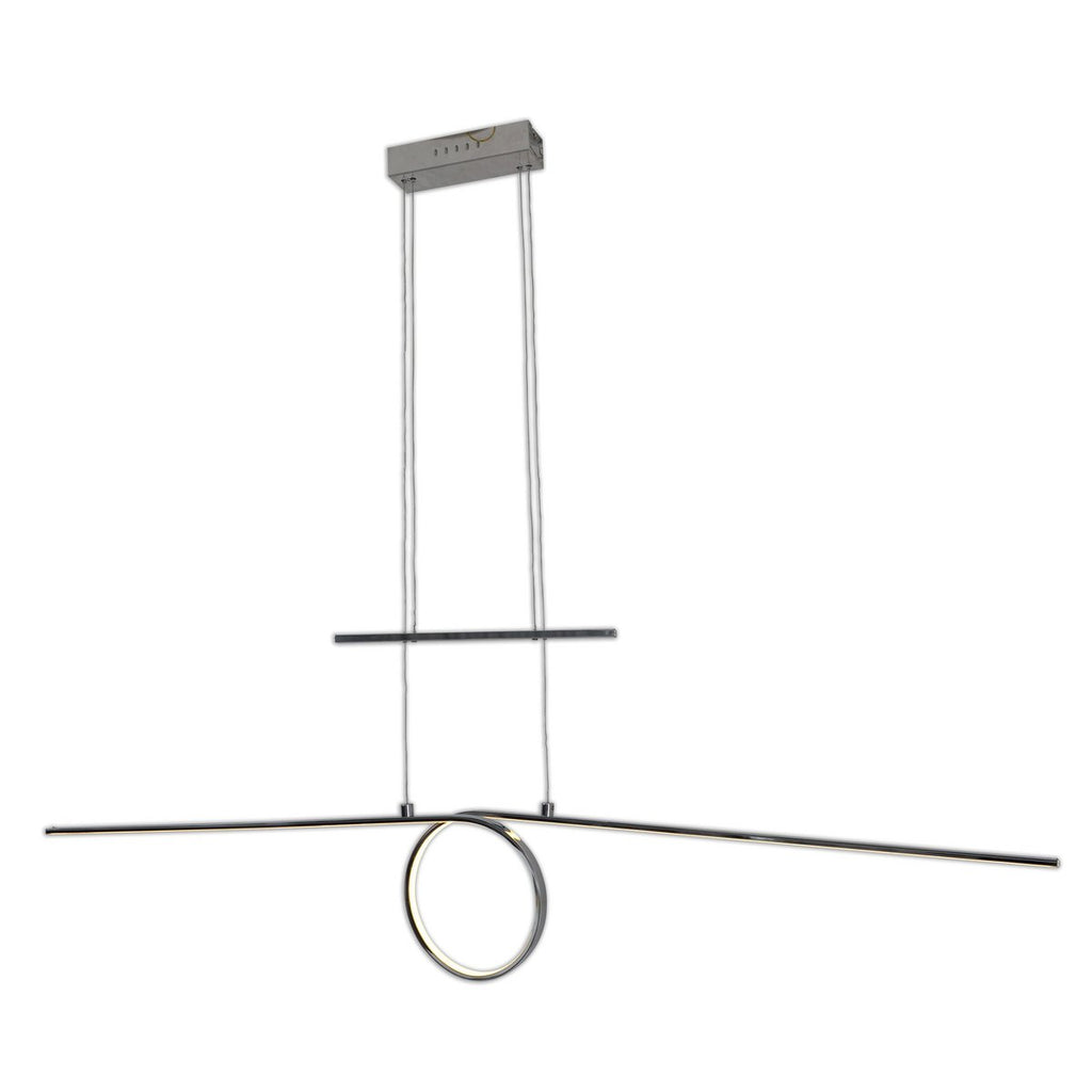 Näve Looplijn Hanglamp LED 130cm Zwart
