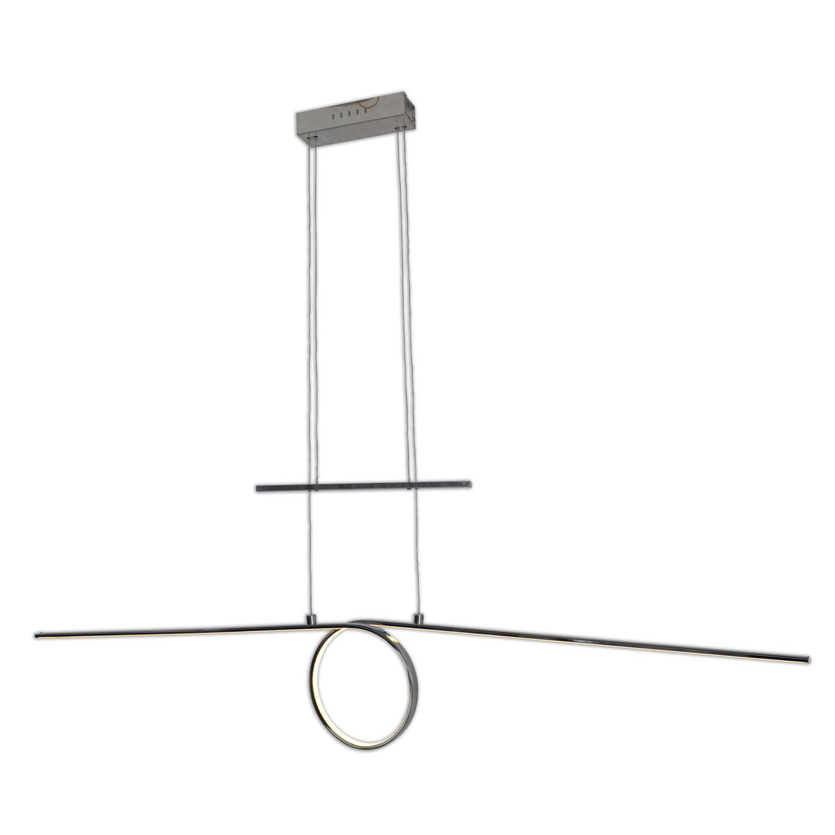Näve Looplijn Hanglamp LED 130cm Zwart