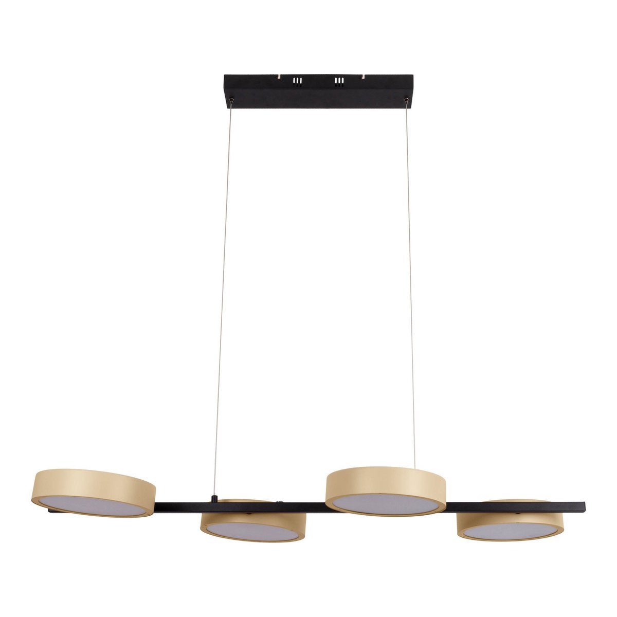 Led hanglamp Tessa amandel 150x110cm