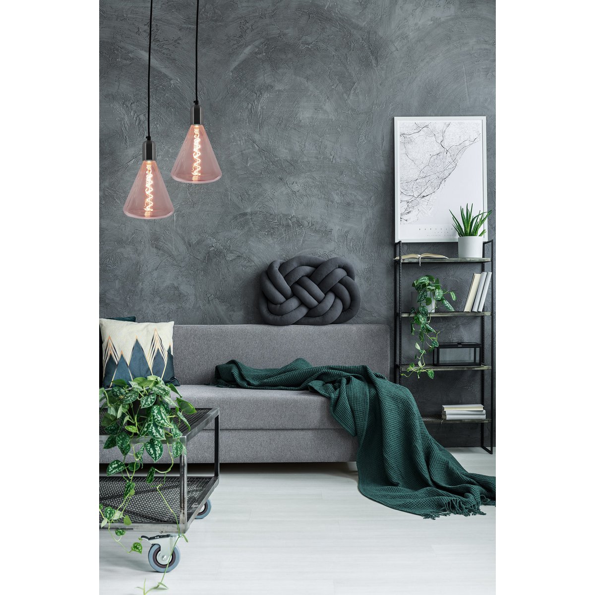 Näve Dilly LED Lamp E27 4W Rood