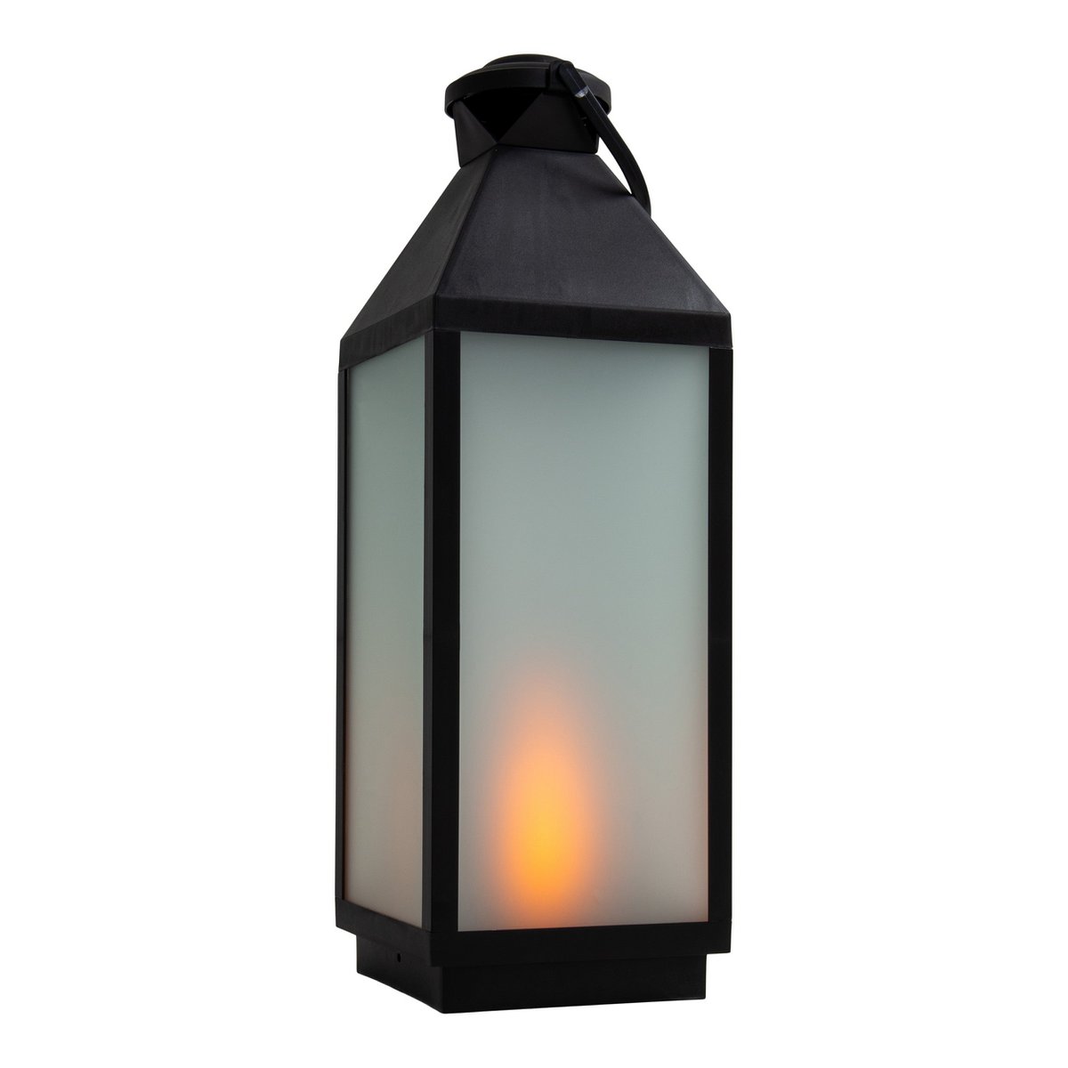 LED Decol Light "Doris" gemaakt van plastic en glas in zwart, geïntegreerde LED, voor binnen